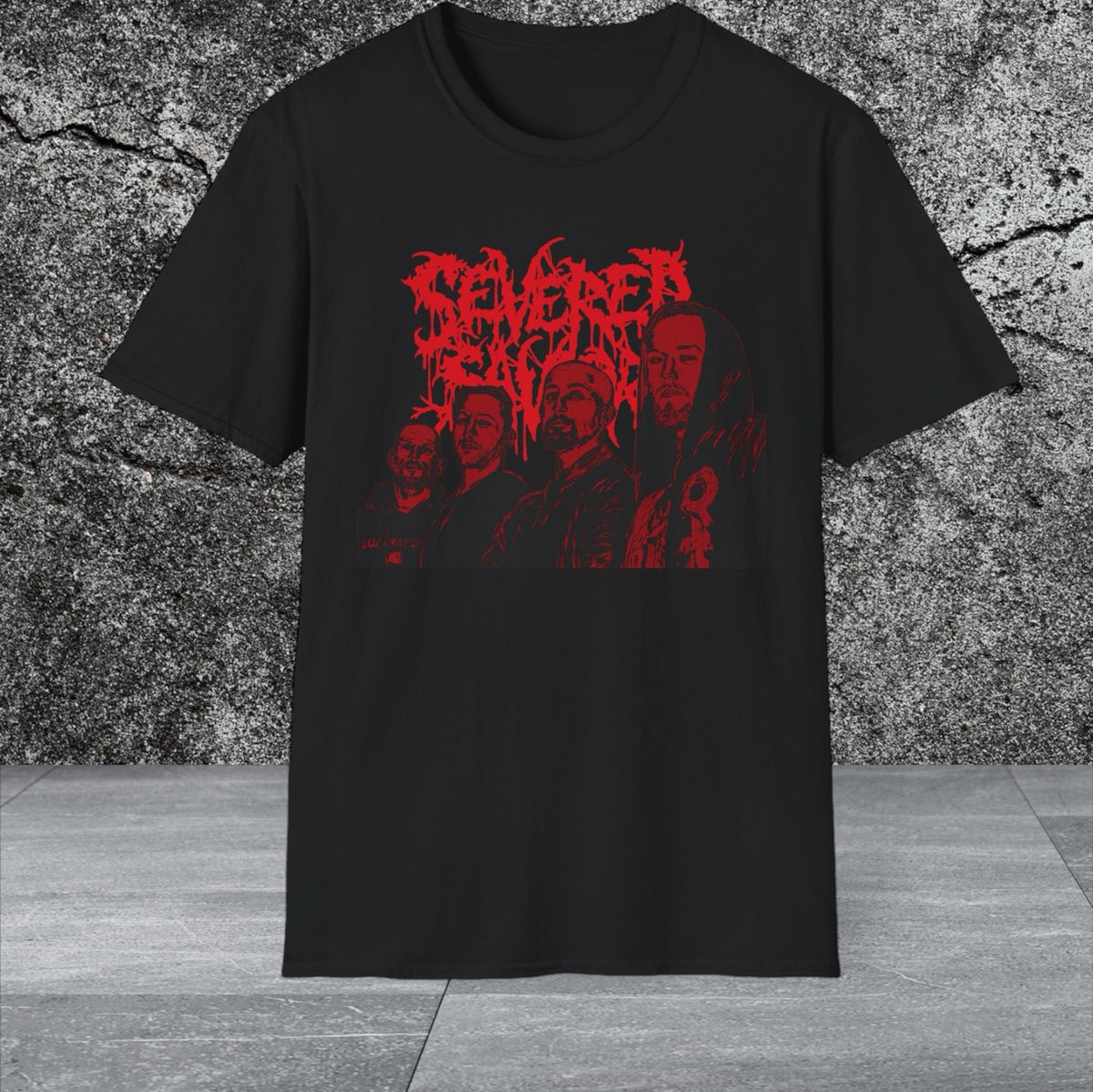 【DISCERNMENT】Empty damage short sleeve T-shirt DISCERNMENT】Empty damage short sleeve T-shirt DON'T BE