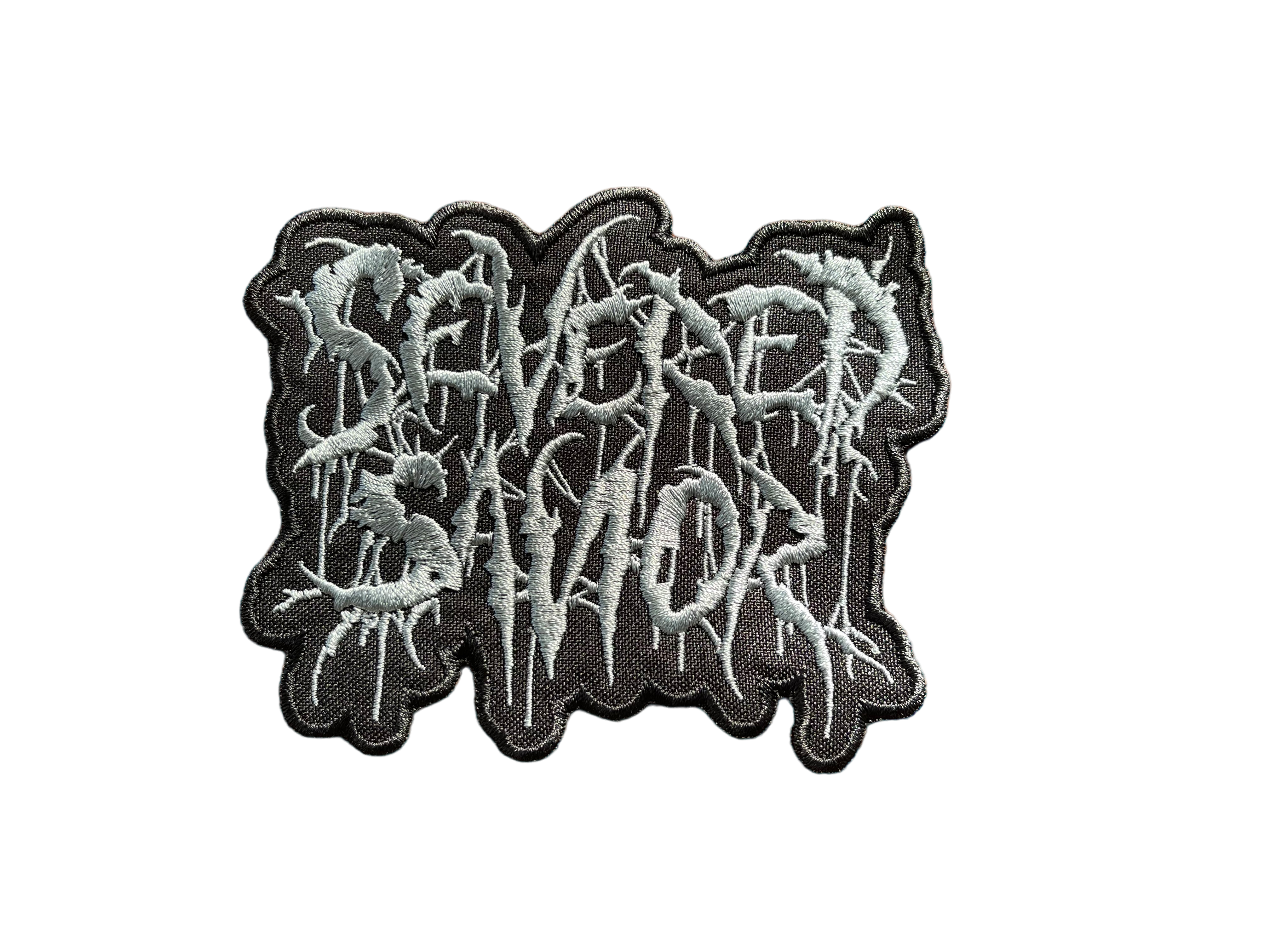 Severed Savior Logo Patch - Silver