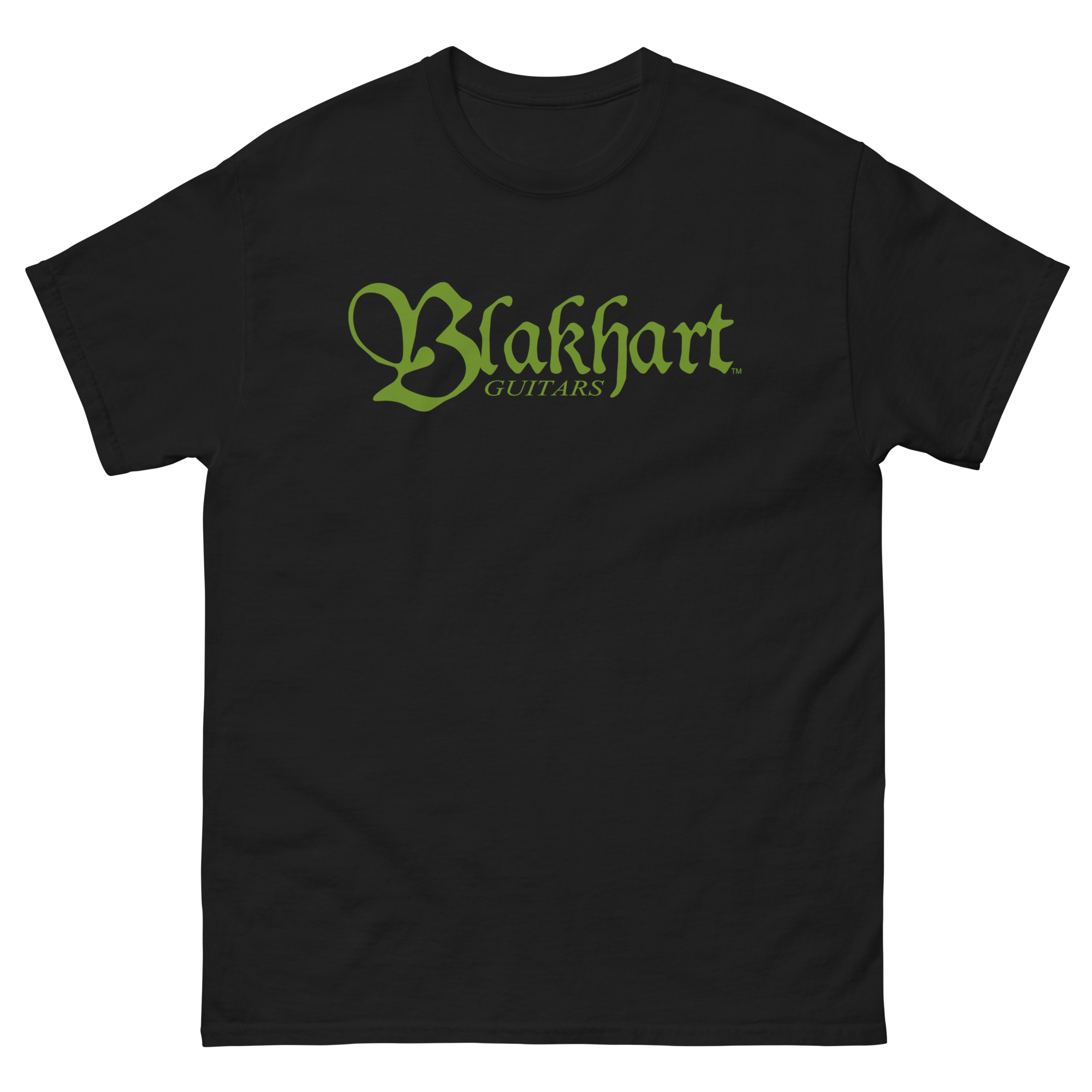 Blakhart Guitars - Kneel Before Xod Olive Drab Short Sleeve T-shirt