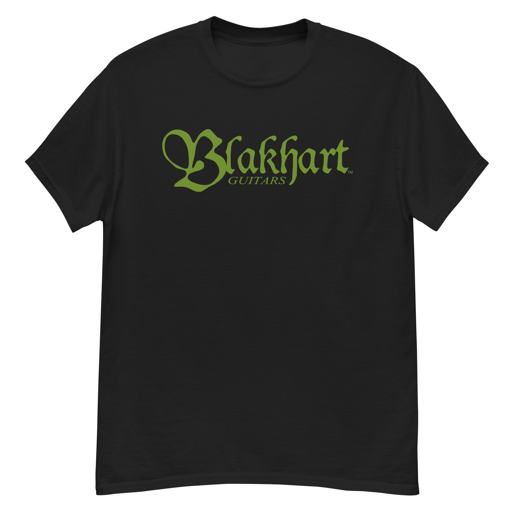 Blakhart Guitars - Kneel Before Xod Olive Drab Short Sleeve T-shirt