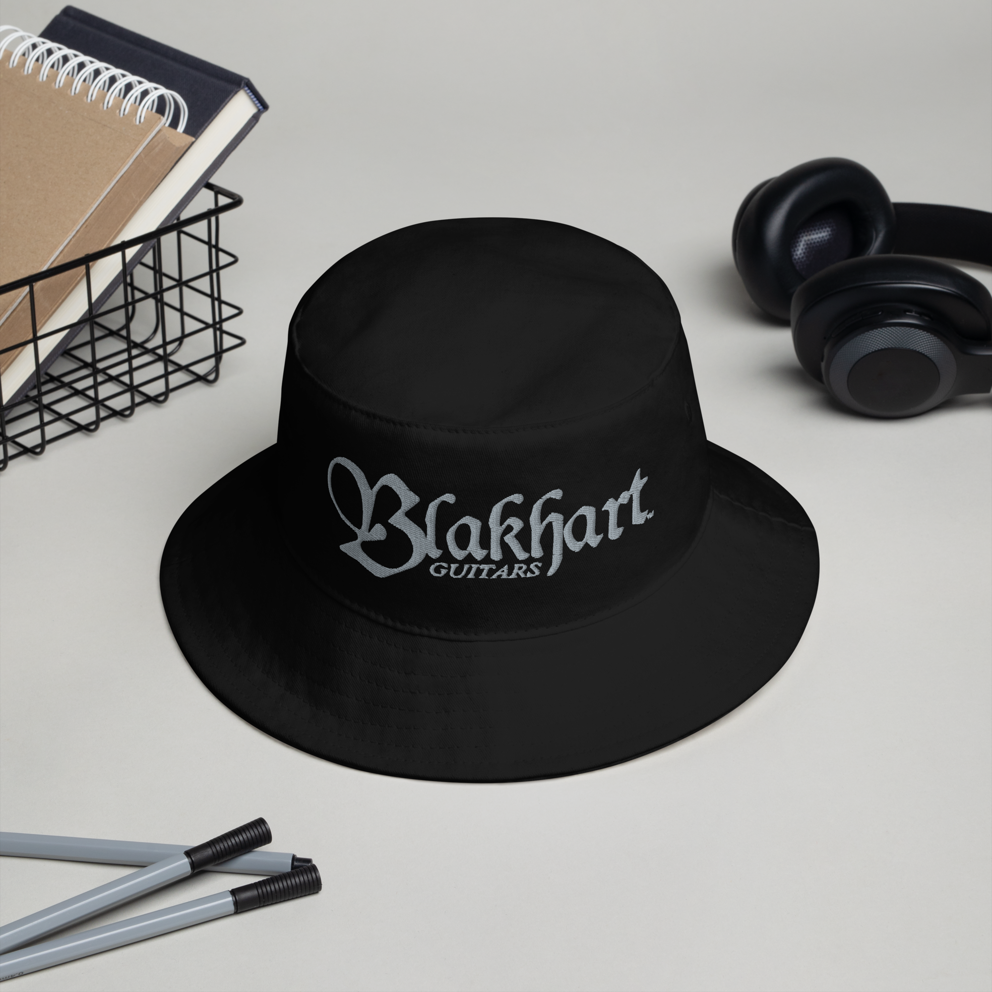 Blakhart Guitars Bucket Hat - Matte Gray