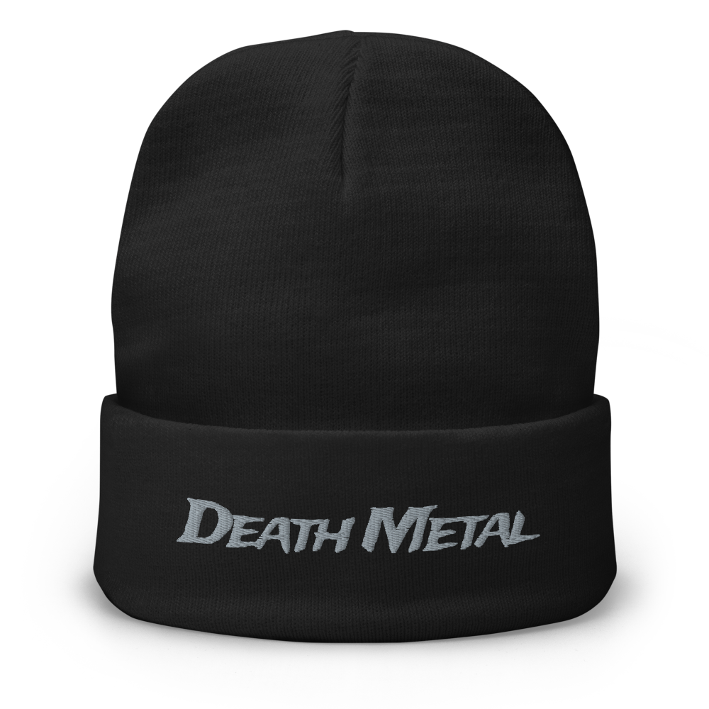 Death Metal Beanie - Gray
