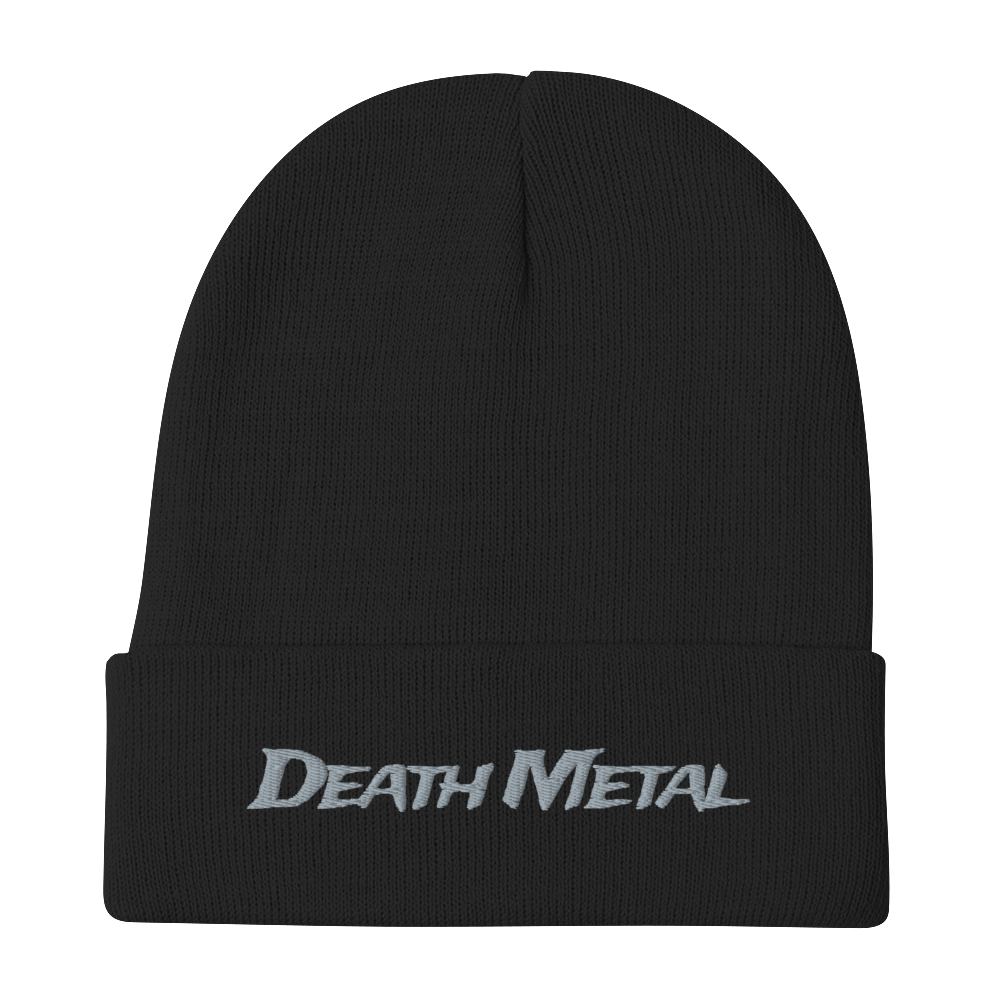 Death Metal Beanie - Gray