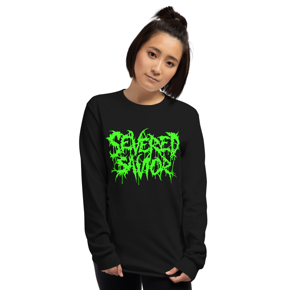 Severed Savior Logo Long Sleeve Shirt - Green