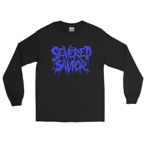 Severed Savior Logo Long Sleeve Shirt - Blue