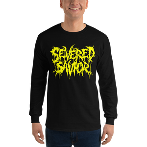 Severed Savior Logo Long Sleeve Shirt - Yellow