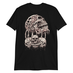 Open image in slideshow, Connected in Death Metal Short-Sleeve T-Shirt
