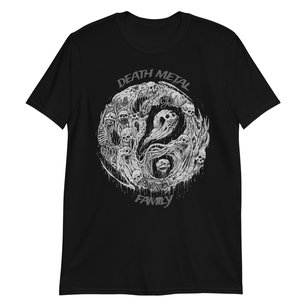 T-Shirt Uomo Guns N' Roses 'Death Men' – Grigio Carbonio, Vestibilità Morbida, Taglie S-XXL