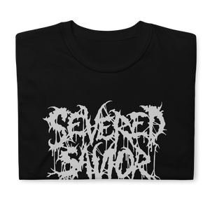 Severed Savior Logo Short-Sleeve T-Shirt - Silver