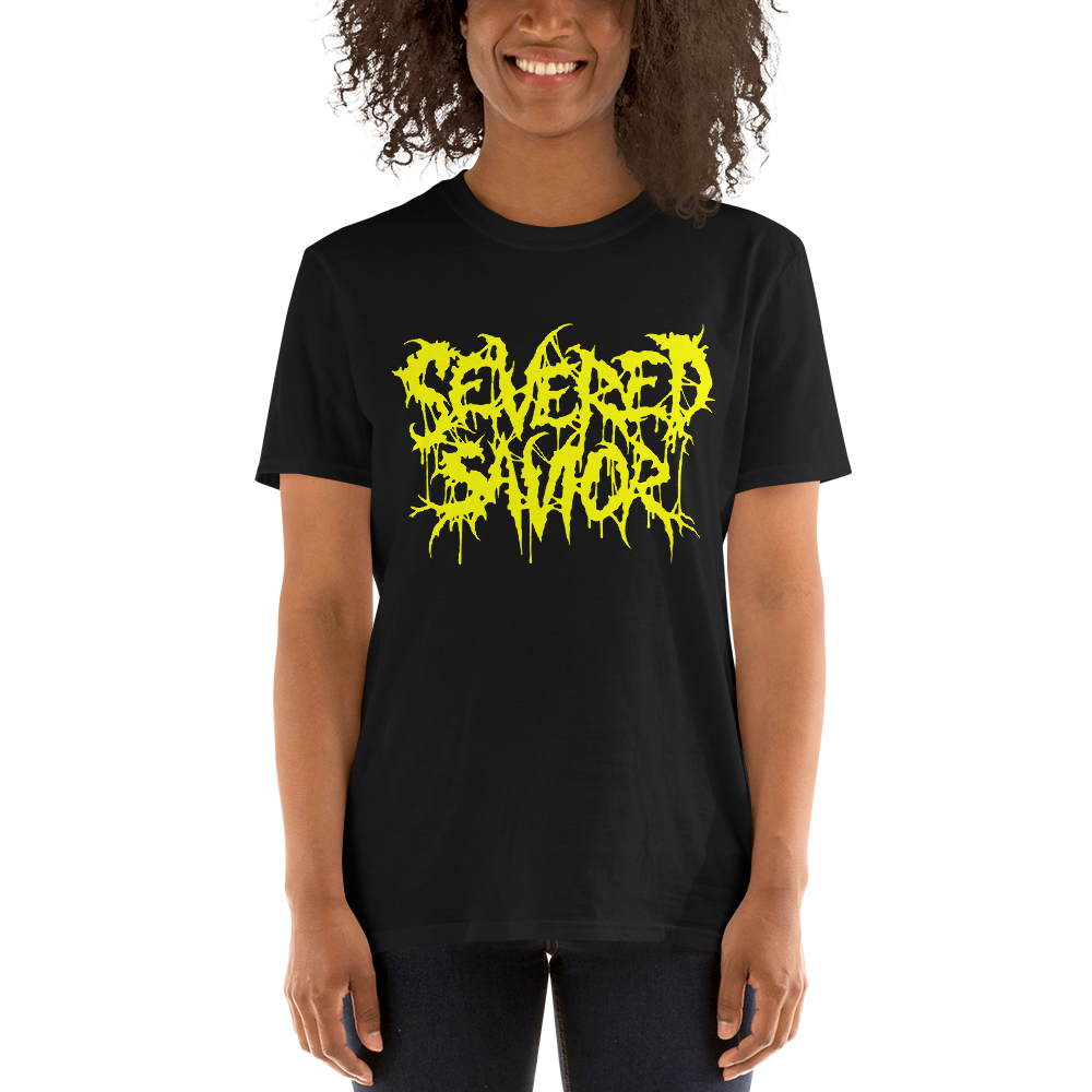 Severed Savior Logo Short-Sleeve T-Shirt - Yellow