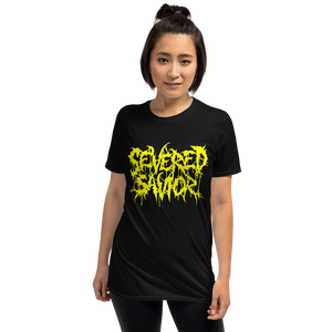 Severed Savior Logo Short-Sleeve T-Shirt - Yellow