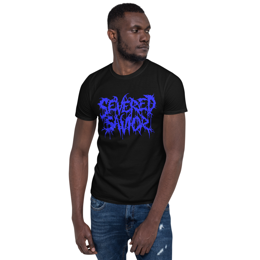Severed Savior Logo Short-Sleeve T-Shirt - Blue