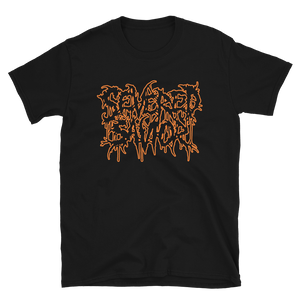 Severed Savior Outline Logo Short-Sleeve T-Shirt - Orange