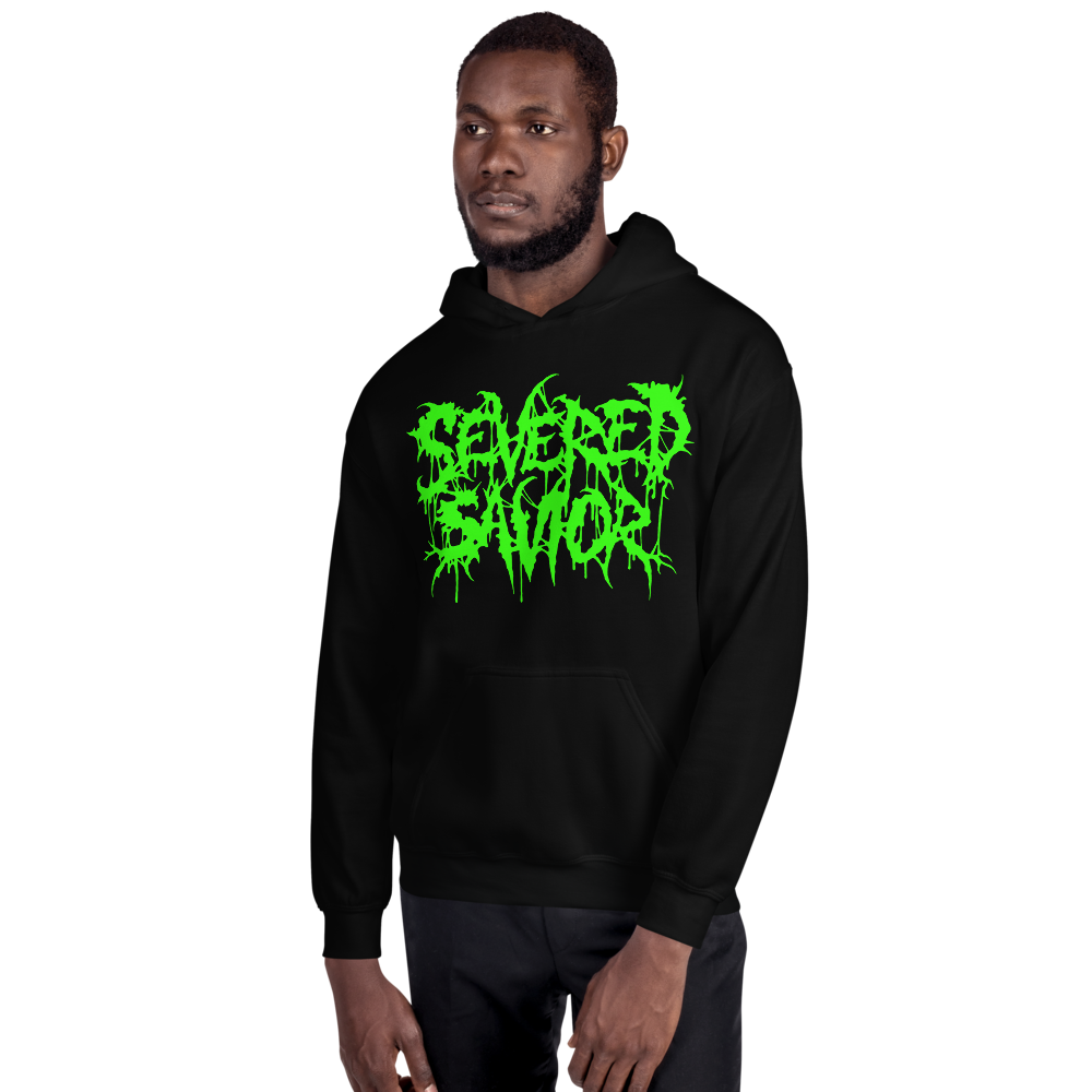 Severed Savior Logo Pullover Hoodie - Green