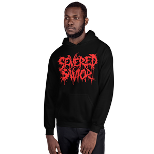 Severed Savior Logo Pullover Hoodie - Red