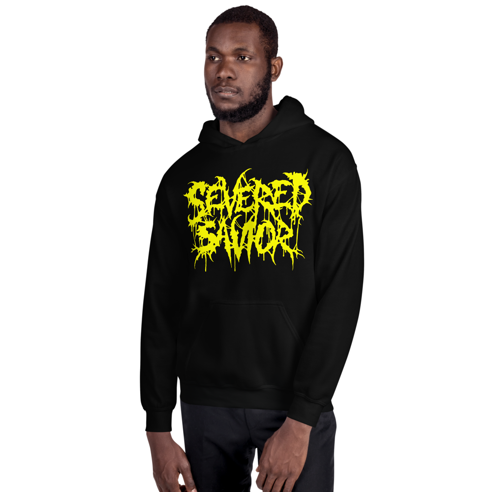 Severed Savior Logo Pullover Hoodie - Yellow