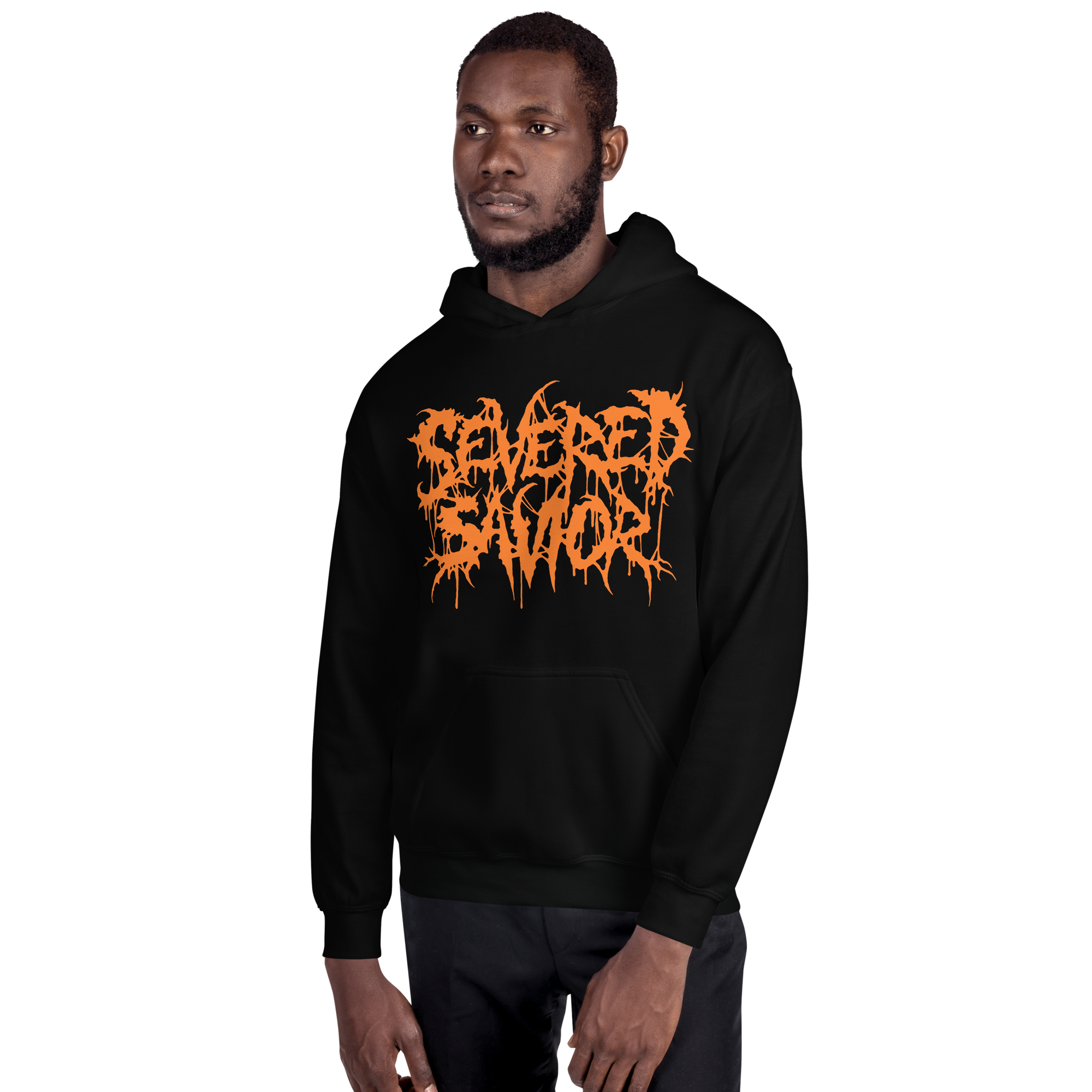 Severed Savior Logo Pullover Hoodie - Orange