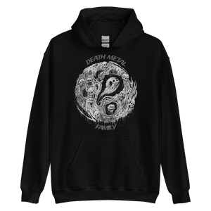 Open image in slideshow, Death Metal Family Circle Hoodie
