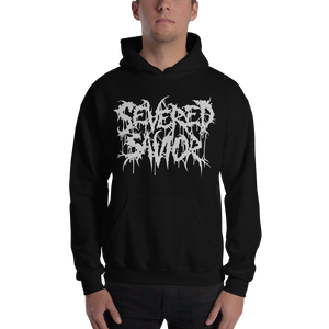 Severed Savior Logo Pullover Hoodie - Silver