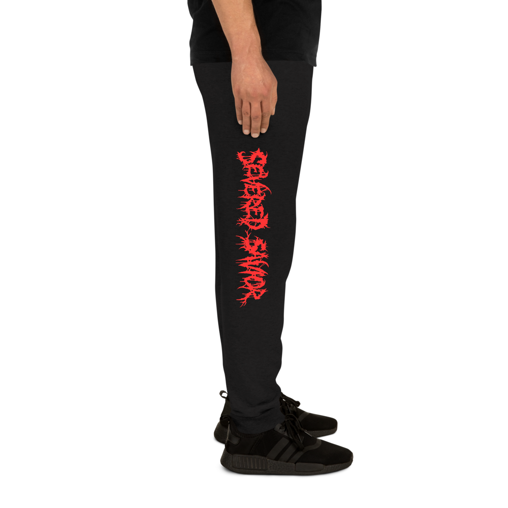 Severed Savior Solid Logo Sweatpants - Red