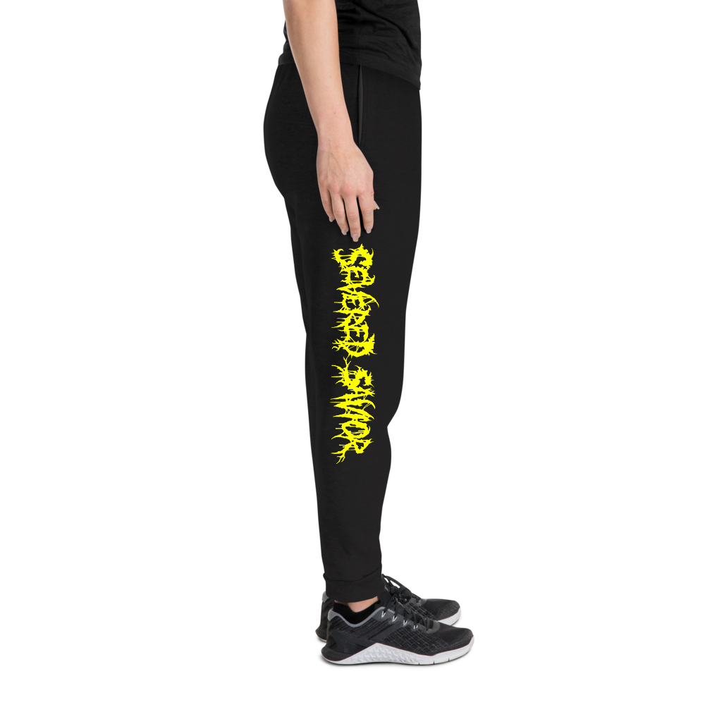 Severed Savior Solid Logo Sweatpants - Yellow