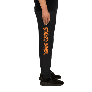 Severed Savior Solid Logo Sweatpants - Orange